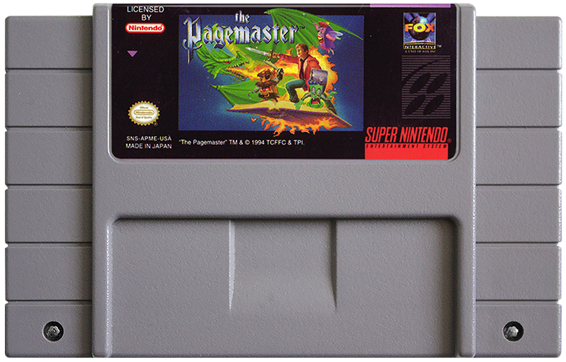 The Pagemaster 【中古美品・SNES北米版】 The Pagemaster 【中古美品・SNES北米版】
