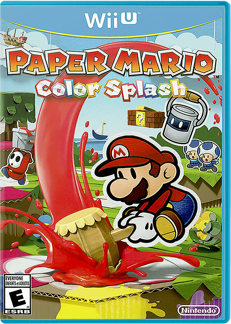 PAPER MARIO COLOR SPLASH - WII U
