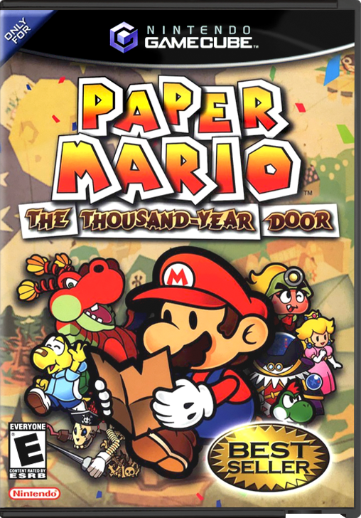 Paper buy Mario Thousand Year Door for Nintendo GameCube