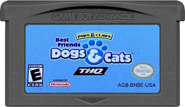 Paws & Claws: Best Friends Dogs & Cats - GAMEBOY ADVANCE