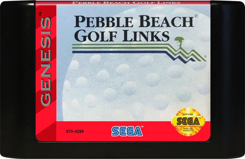 Pebble Beach Golf Links - SEGA GENESIS