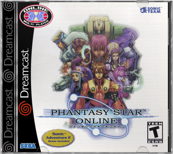 Phantasy Star Online - DREAMCAST