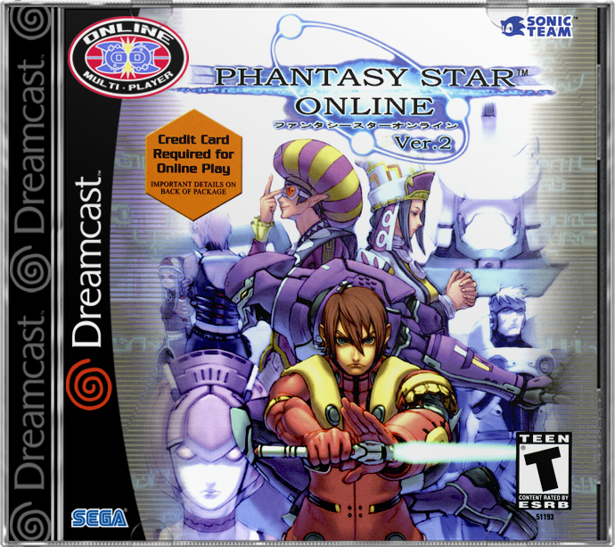 Phantasy Star Online Version 2 - DREAMCAST