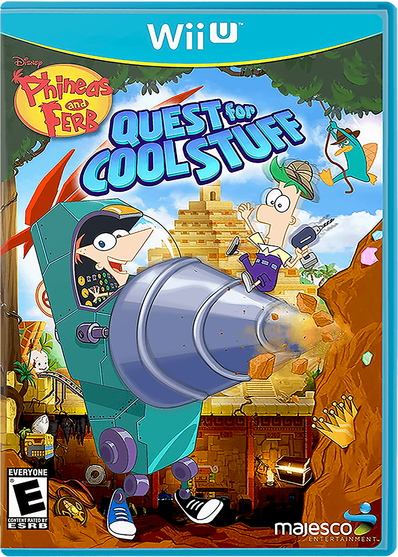 Phineas and Ferb Quest for Cool Stuff - Wii U