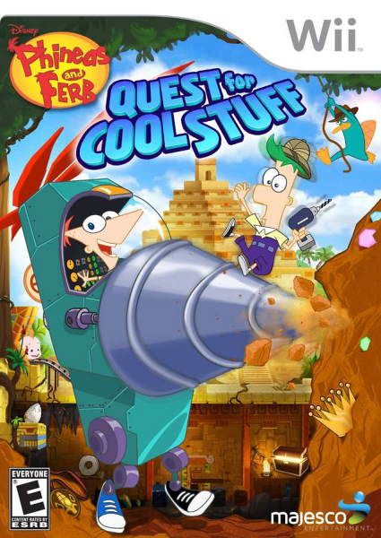 Phineas and Ferb Quest for Cool Stuff - Wii