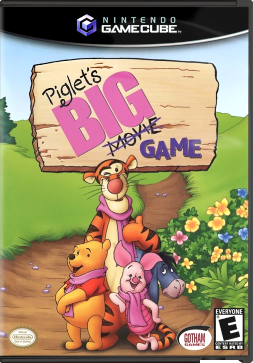 Piglets Big Game - GAMECUBE
