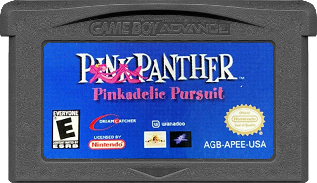 Pink Panther Pinkadelic Pursuit - GAMEBOY ADVANCE