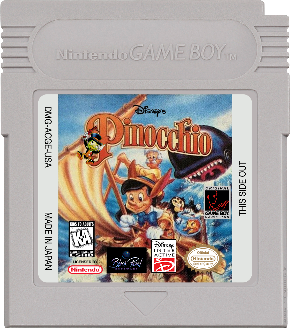 PINOCCHIO - GAMEBOY