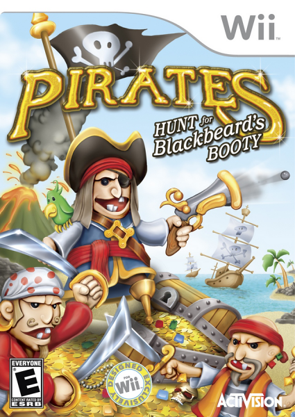 Pirates Hunt for Blackbeards Booty - Wii