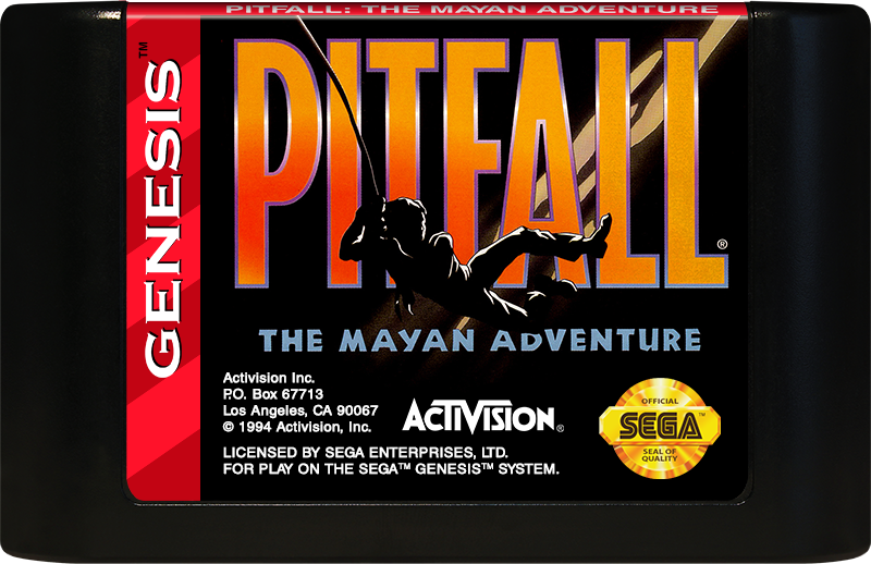 Pitfall The Mayan Adventure - SEGA GENESIS