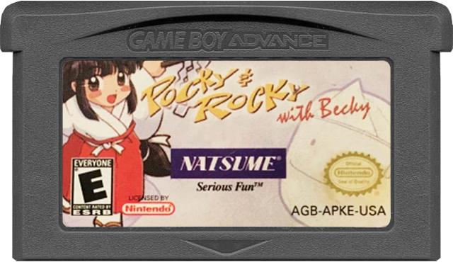 POCKO & ROCKY WITH BECKY - GAMEBOY ADVANCE