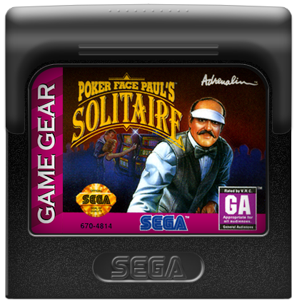 Poker Face Pauls Solitaire - GAME GEAR