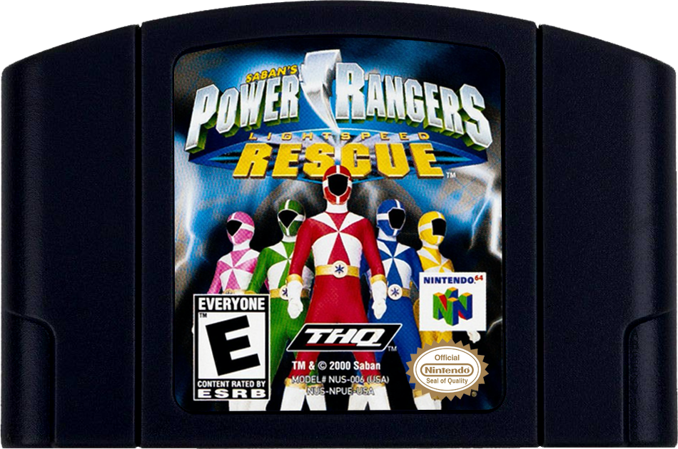 Power Rangers Light Speed Rescue - NINTENDO 64
