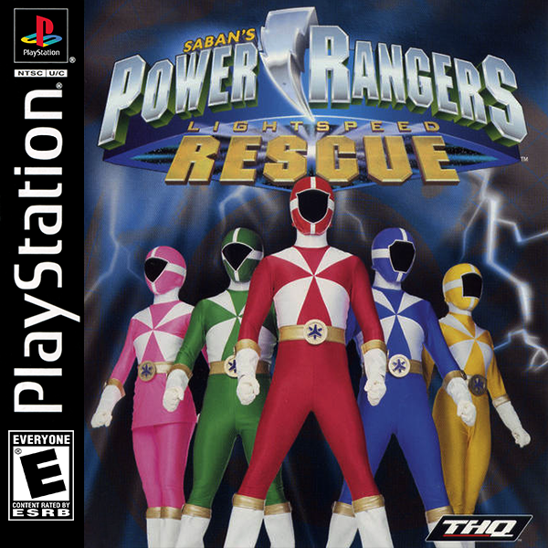 Power Rangers Lightspeed Rescue - PLAYSTATION