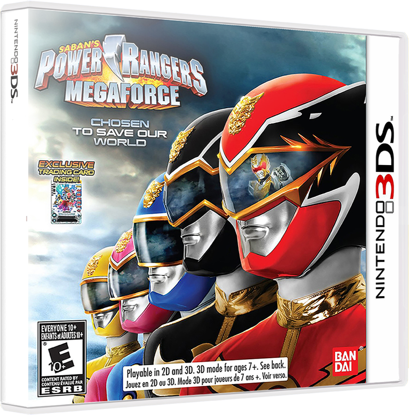 POWER RANGERS MEGAFORCE - NINTENDO 3DS