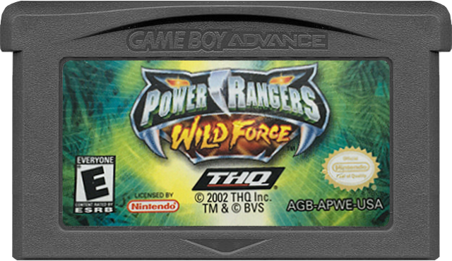 Power Rangers Wild Force - GAMEBOY ADVANCE