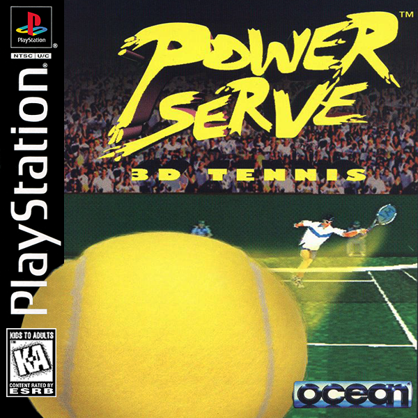Power Serve 3D Tennis - PLAYSTATION