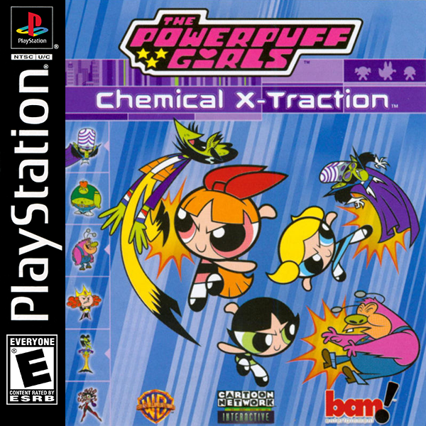 Powerpuff Girls Chemical X Traction - PLAYSTATION