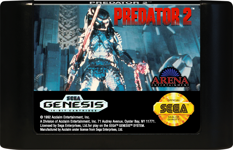 Predator 2 - SEGA GENESIS