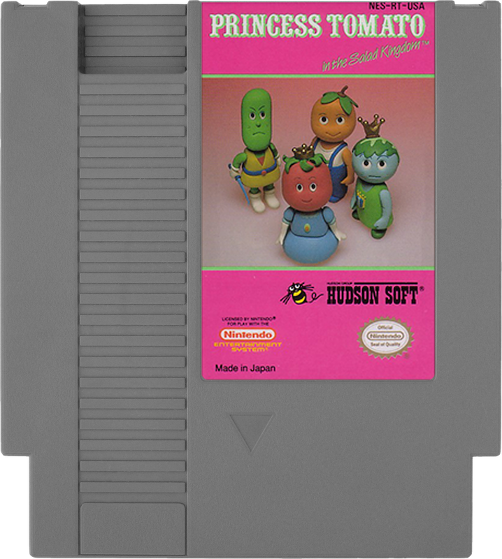 PRINCESS TOMATO IN THE SALAD KINGDOM - NINTENDO 8 BIT