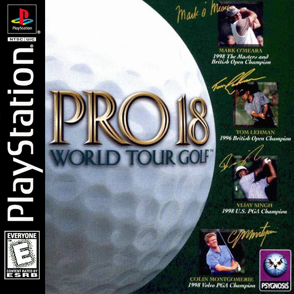 PRO 18-WORLD TOUR GOLF - PLAYSTATION