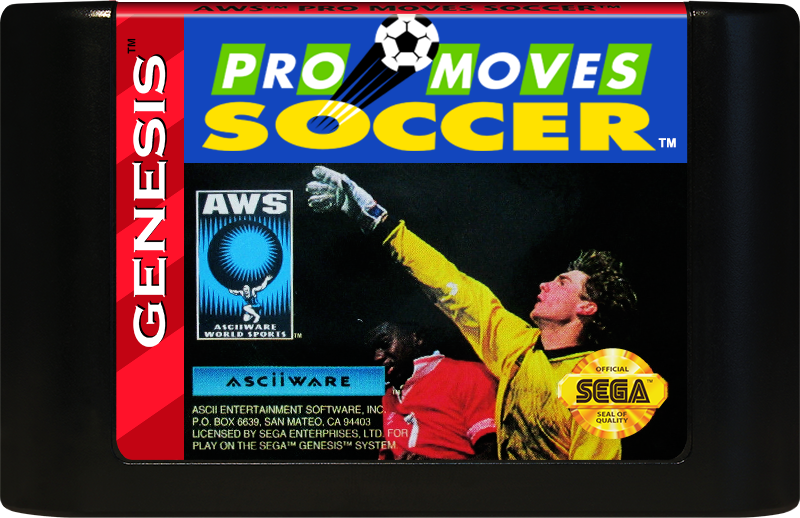 Pro Moves Soccer - SEGA GENESIS