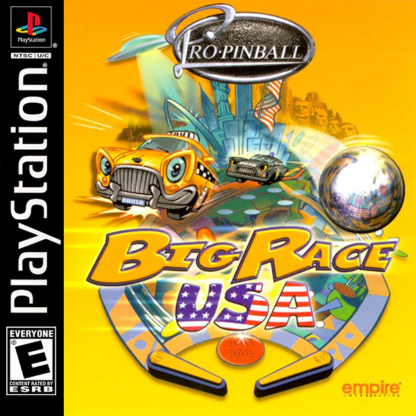 PRO PINBALL BIG RACE USA - PLAYSTATION