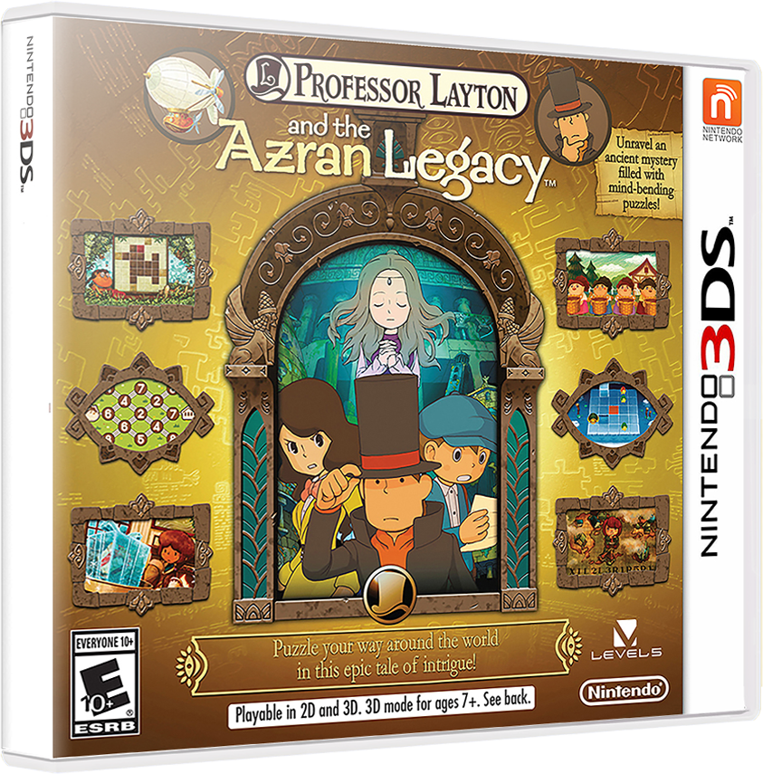 Professor Layton and the Azran Legacy - NINTENDO 3DS