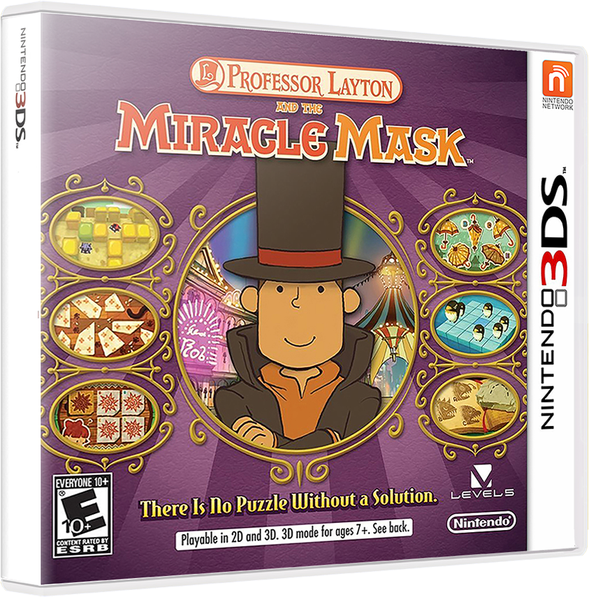 Professor Layton and the Miracle Mask - NINTENDO 3DS