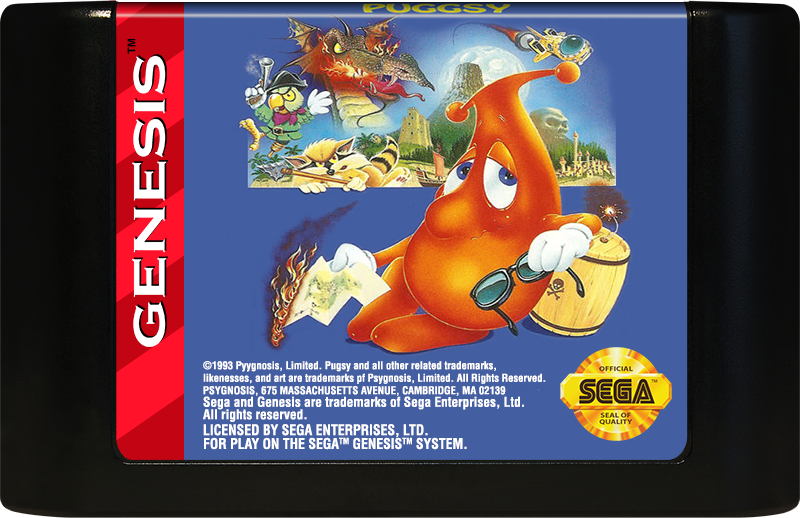 Puggsy - SEGA GENESIS