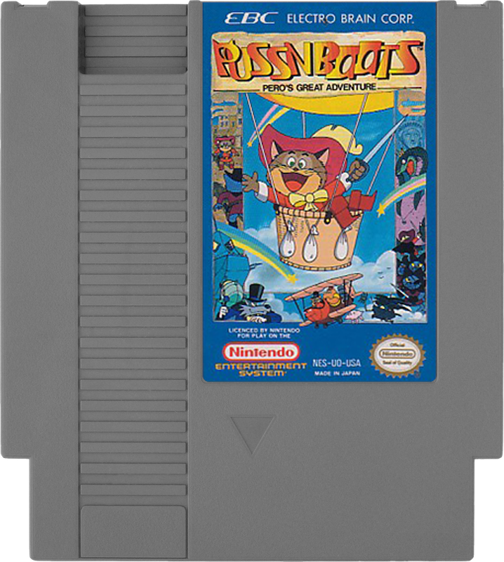 Puss N Boots Peros Great Adventure - NINTENDO 8 BIT