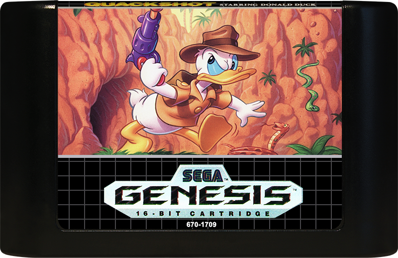 Quackshot Starring Donald Duck - SEGA GENESIS