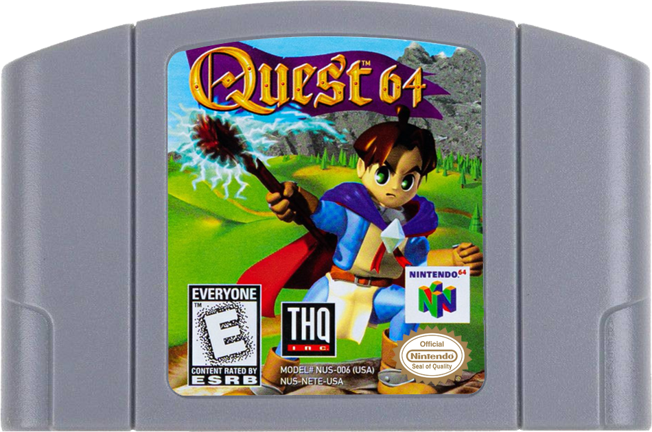 QUEST 64 - NINTENDO 64 – The Exchange Stores QUEST 64 - NINTENDO 64 – The Exchange Stores