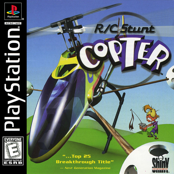 R/C STUNT COPTER - PLAYSTATION