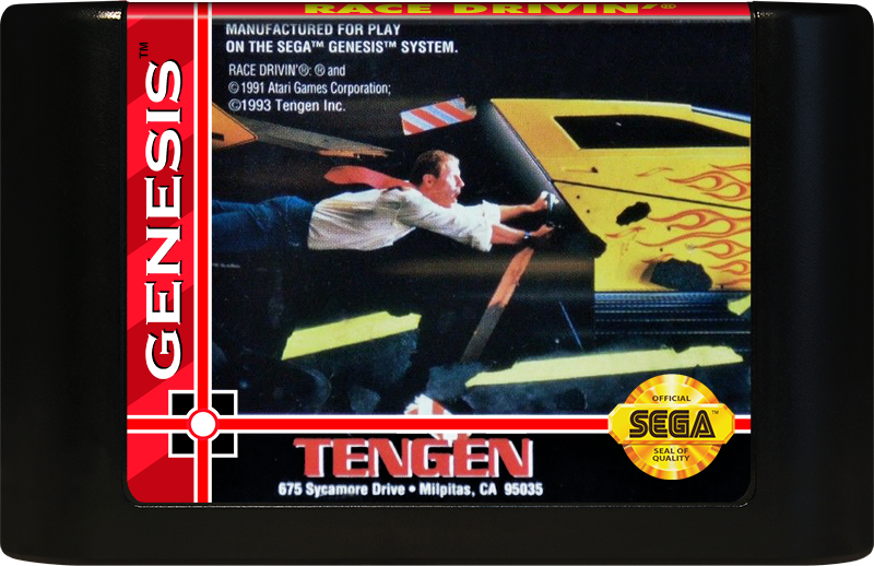 Race Drivin - SEGA GENESIS