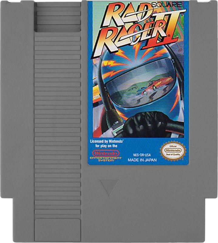 Rad Racer II - NINTENDO 8 BIT