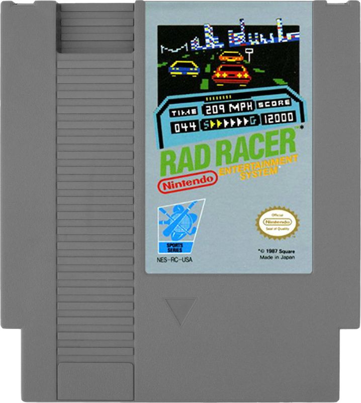 Rad Racer - NINTENDO 8 BIT
