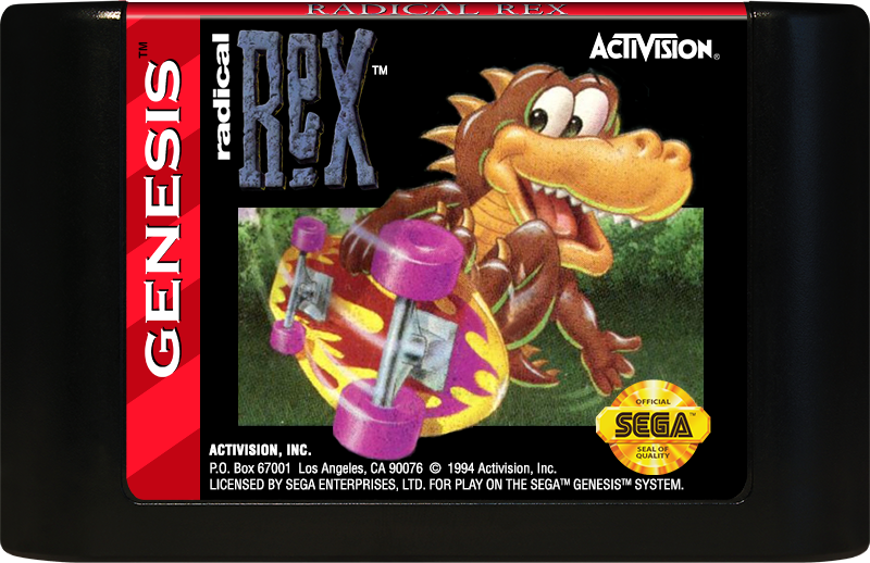 Radical Rex - SEGA GENESIS