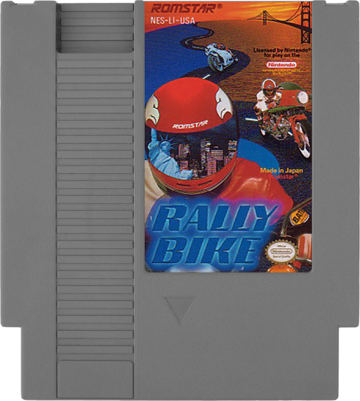 Rally Bike - NINTENDO 8 BIT