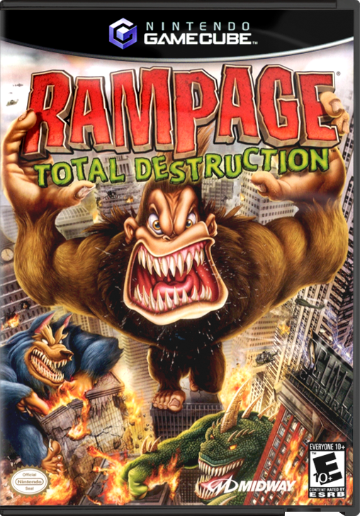 Rampage Total Destruction - GAMECUBE