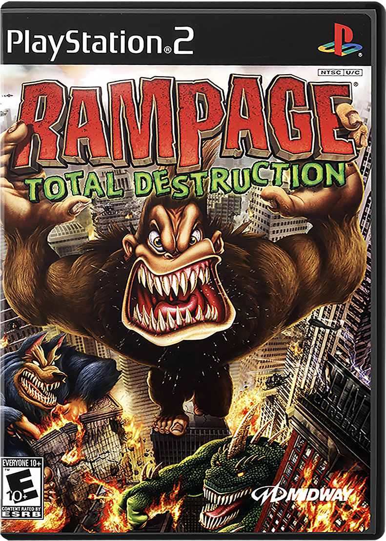 Rampage Total Destruction - PLAYSTATION 2