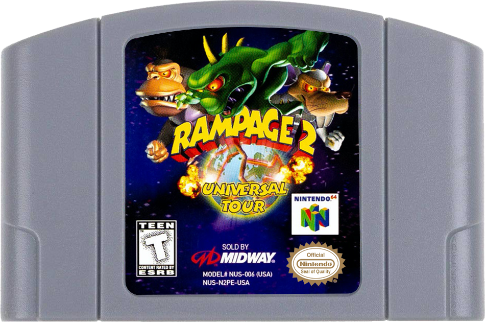 RAMPAGE 2 - NINTENDO 64