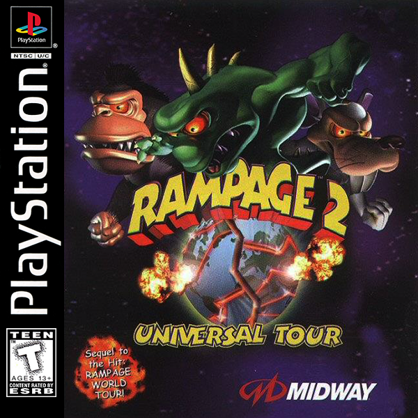 RAMPAGE 2 - PLAYSTATION