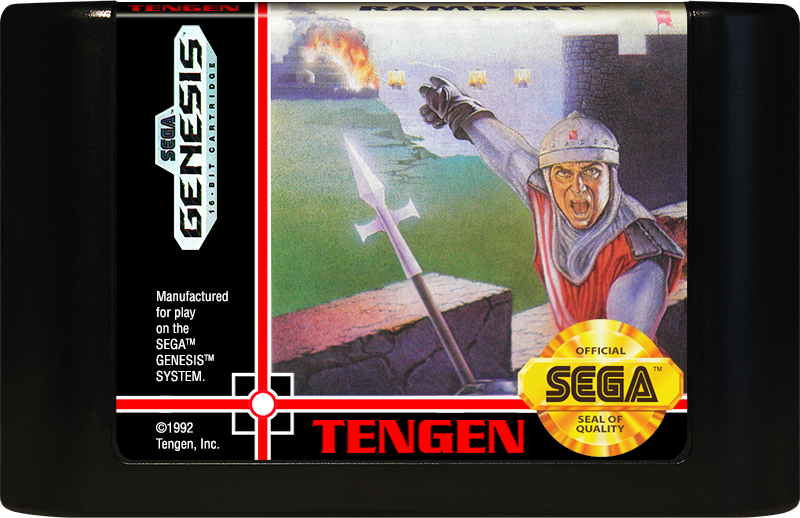 Rampart - SEGA GENESIS