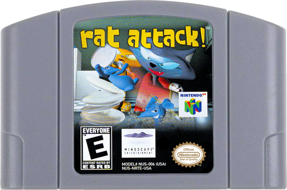 RAT ATTACK - NINTENDO 64