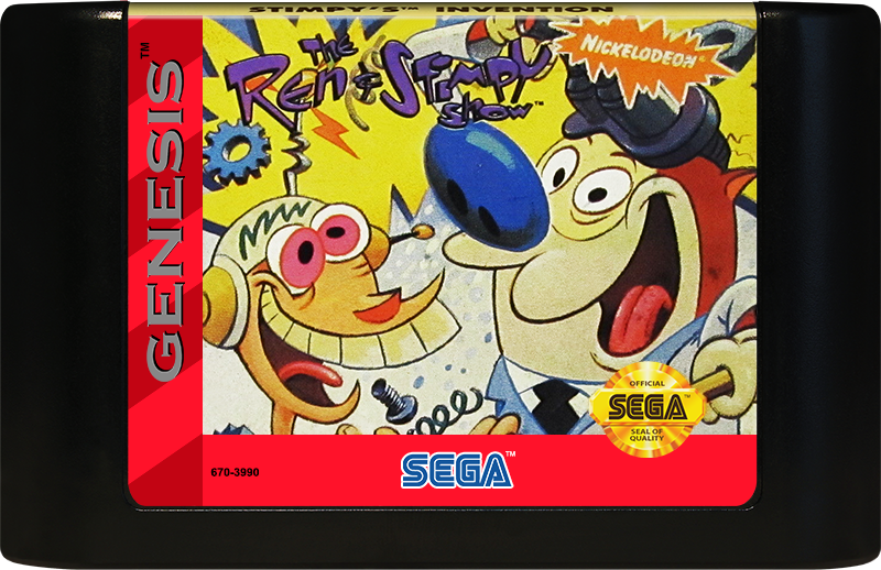 Ren & Stimpy Show Stimpys Invention - SEGA GENESIS