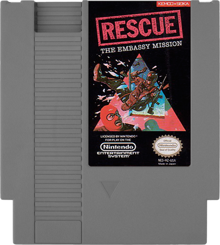 Rescue The Embassy Mission - NINTENDO 8 BIT