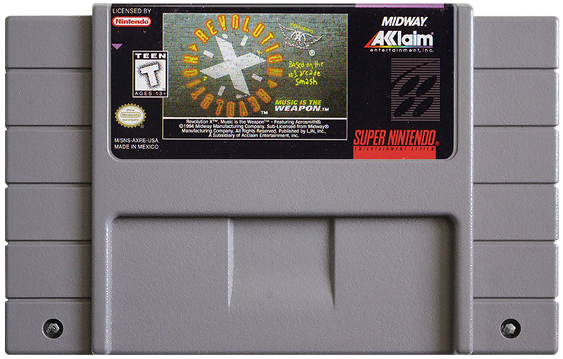 Revolution X Music is the Weapon - SNES