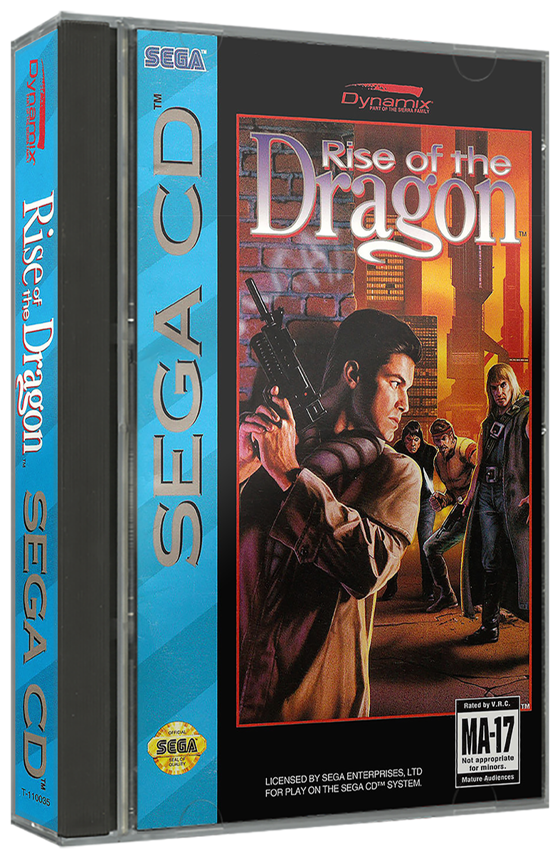 Rise Of The Dragon - SEGA CD