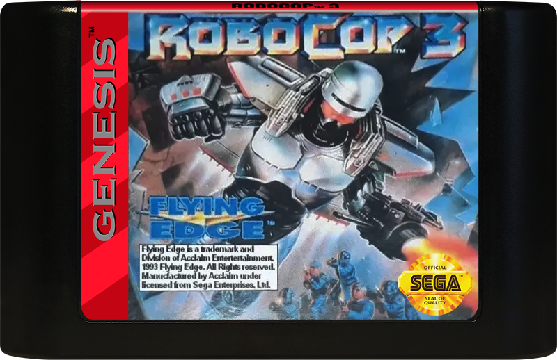 Robocop 3 - SEGA GENESIS